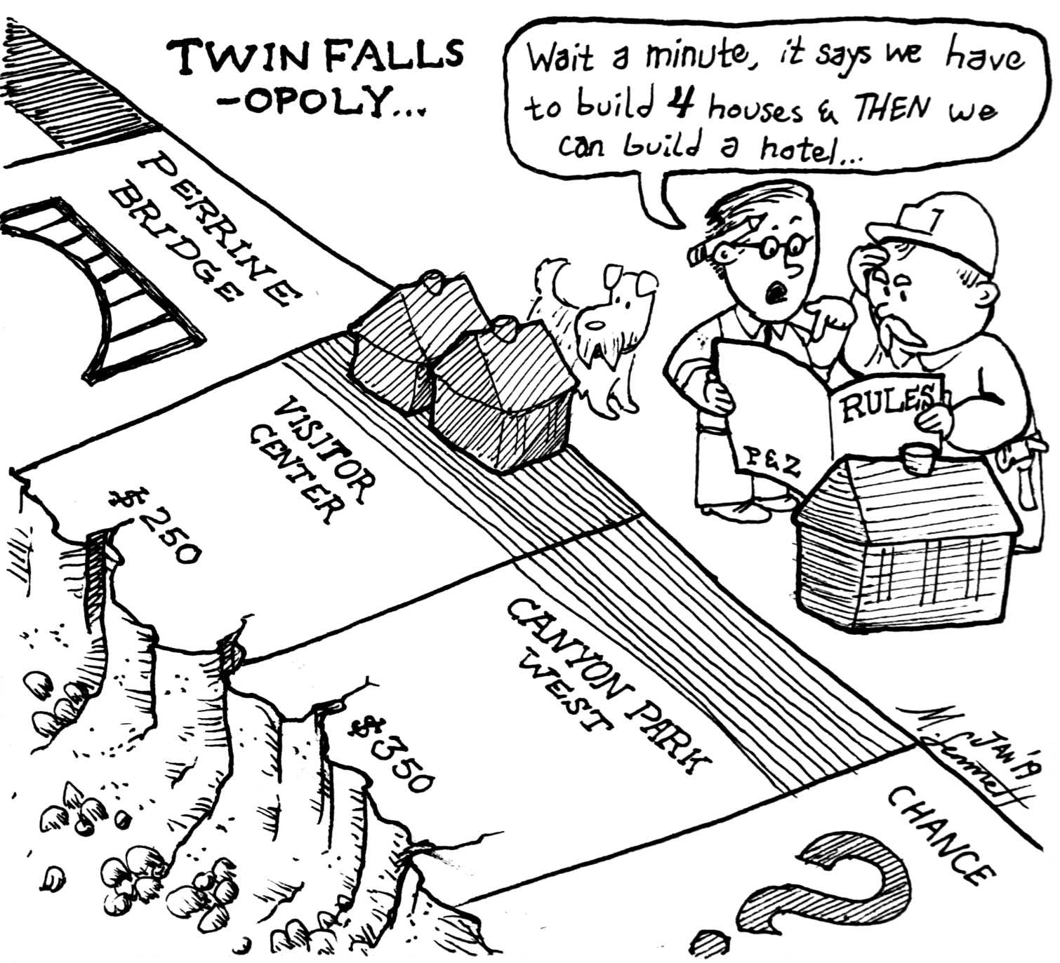 Sunday cartoon